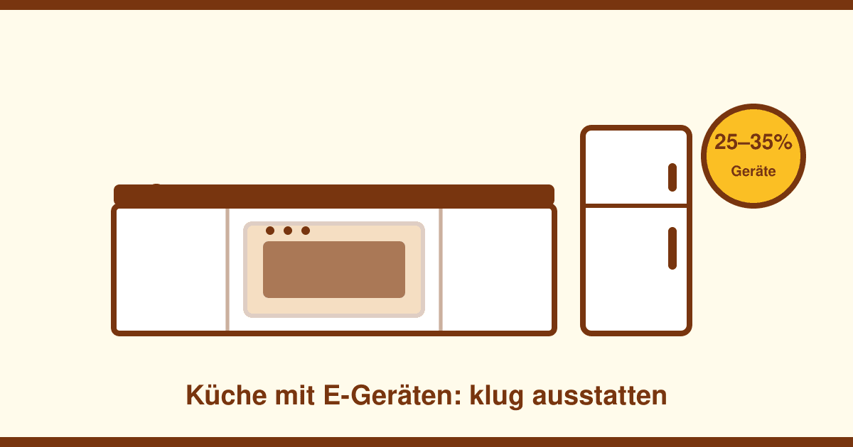Einbauküche mit Elektrogeräten: Was das Gerätepaket 2026 kostet — und wo sich Sparen rächt